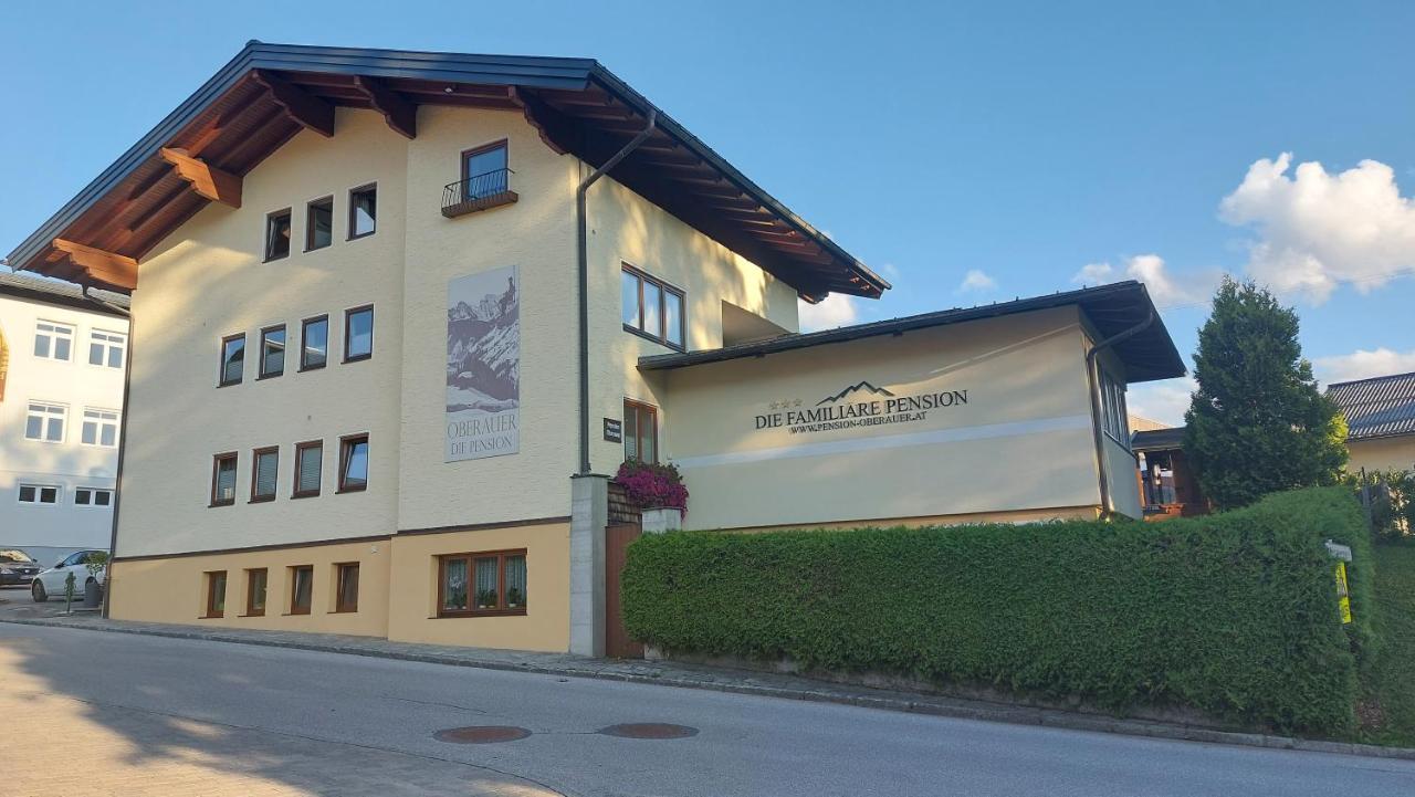 Oberauer Wagrain - Die Eco Familien Hotelpension B&B Eksteriør billede