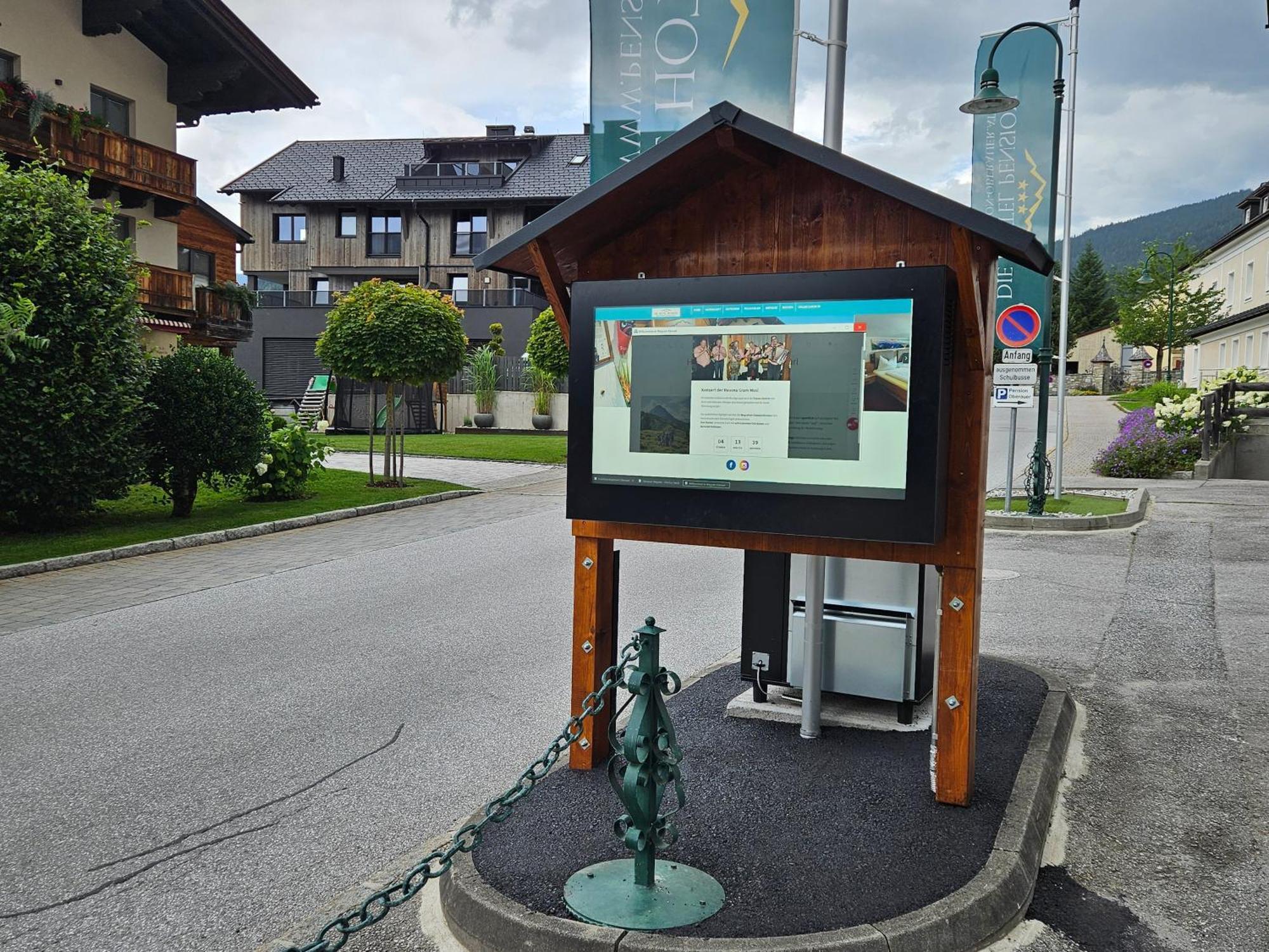 Oberauer Wagrain - Die Eco Familien Hotelpension B&B Eksteriør billede