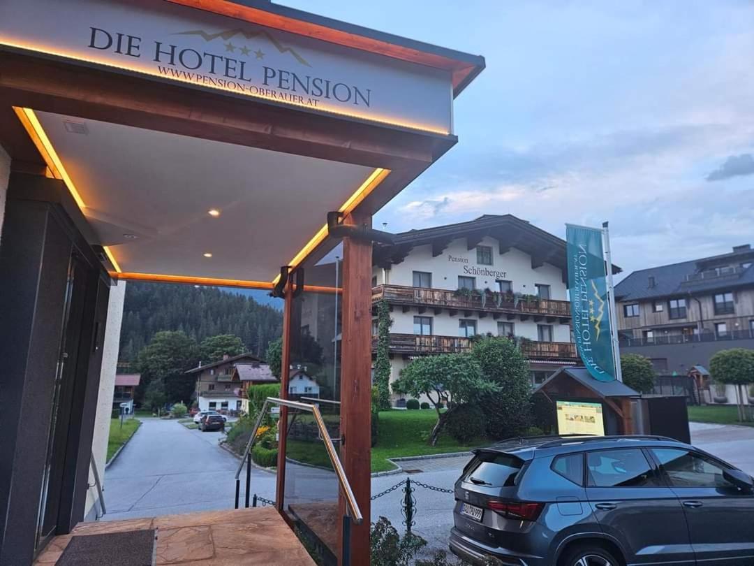 Oberauer Wagrain - Die Eco Familien Hotelpension B&B Eksteriør billede